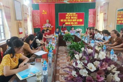 HỘI NGHỊ NHÀ GIÁO, CÁN BỘ QUẢN LÝ GIÁO DỤC, NGƯỜI LAO ĐỘNG TRƯỜNG TIỂU HỌC XÃ HIỂN KHÁNH NĂM HỌC 2024 – 2025